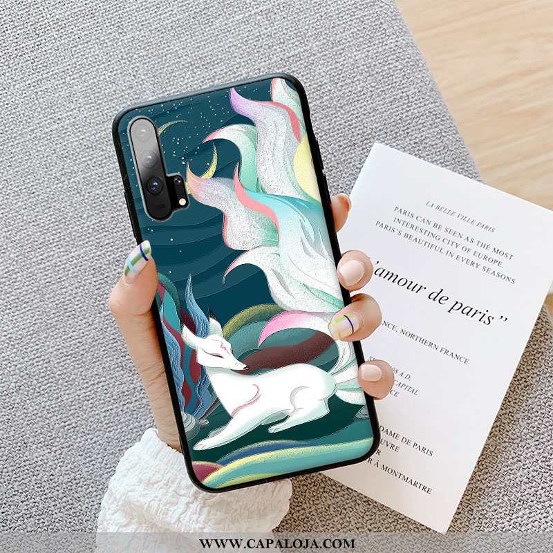 Capa Honor 20 Pro Tendencia Feminino Silicone Criativas Castanho, Capas Honor 20 Pro Soft Barato