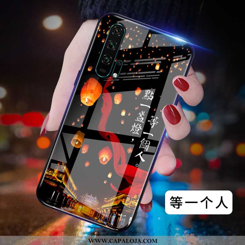 Capa Honor 20 Pro Vidro Protetoras Azul Vermelha, Capas Honor 20 Pro Moda Online