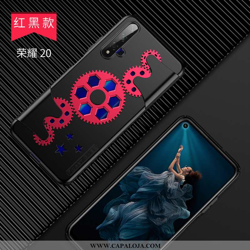 Capa Honor 20 Slim Nova Completa Estiloso Preto, Capas Honor 20 Tendencia Baratas
