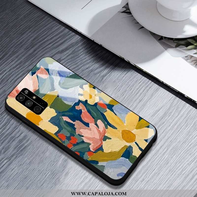 Capa Honor 30s Criativas Cases Amarela Telemóvel Amarelo, Capas Honor 30s Protetoras Promoção