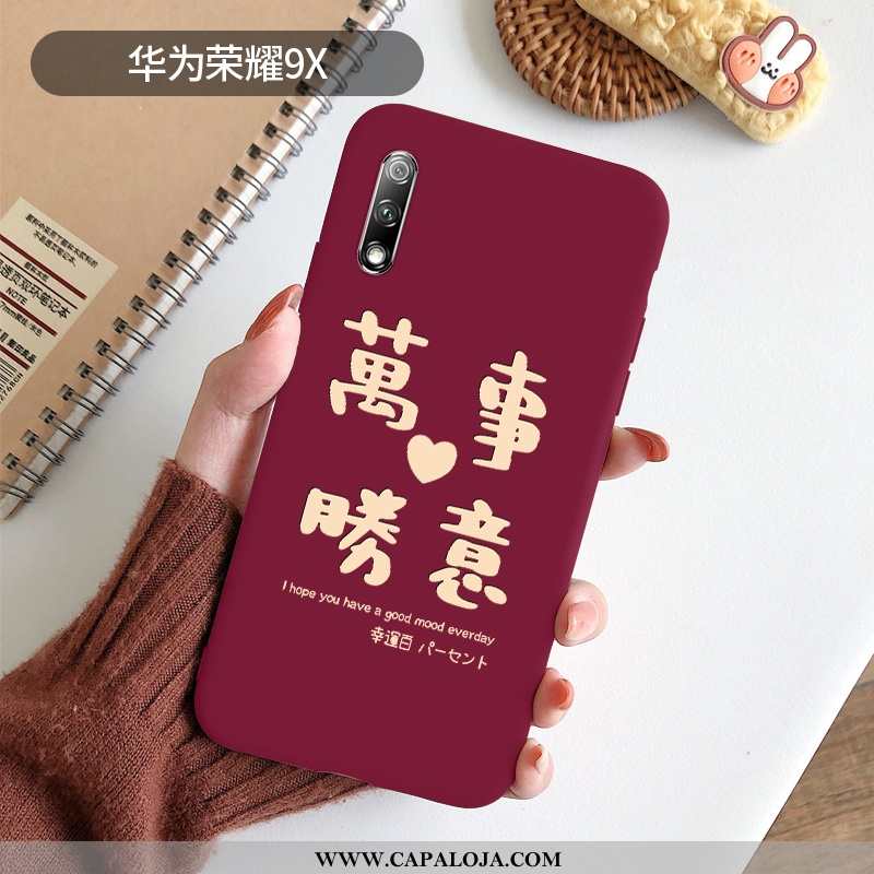 Capa Honor 9x Super Malha Capas Flatform Vermelho, Honor 9x Protetoras Baratos
