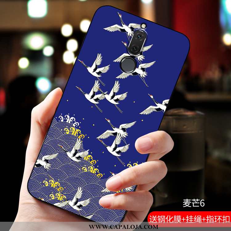 Capa Huawei Mate 10 Lite Soft Tendencia Masculino Personalizado Azul, Capas Huawei Mate 10 Lite Prot