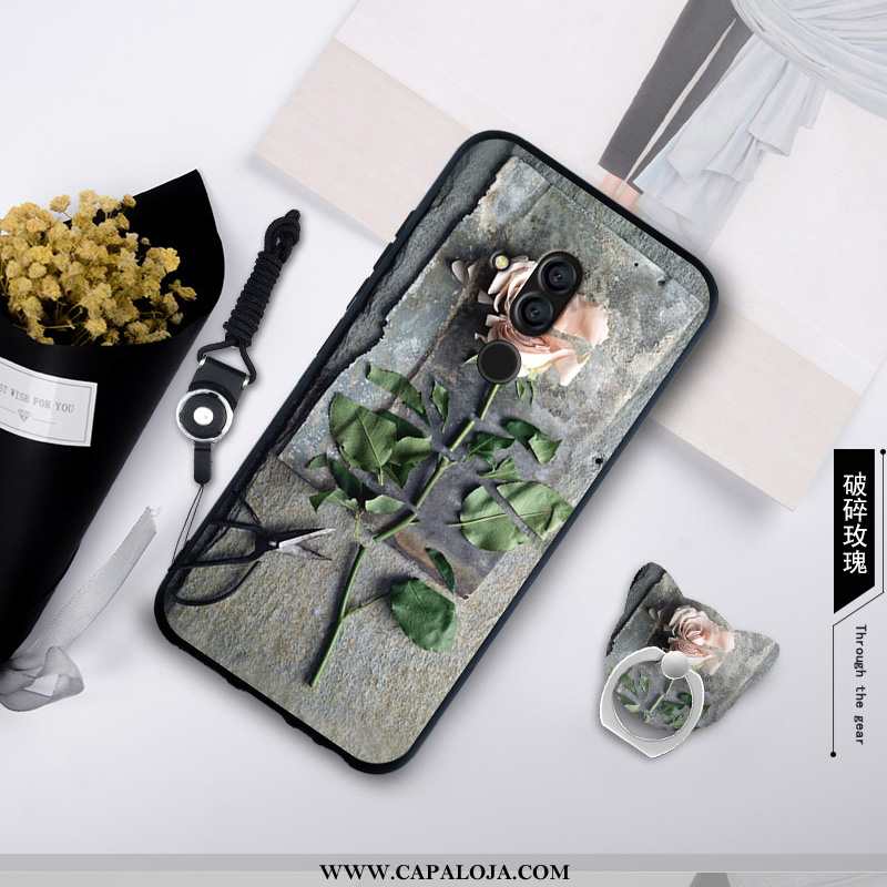 Capa Huawei Mate 20 Lite Protetoras Telemóvel Cases Minimalista Azul, Capas Huawei Mate 20 Lite Sili