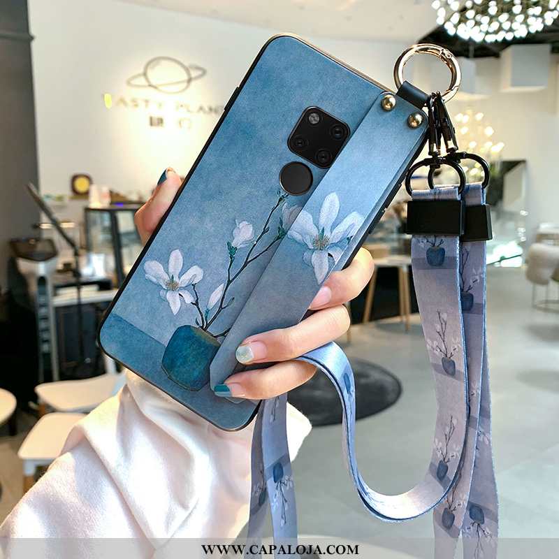 Capa Huawei Mate 20 Soft Cases Silicone Feminino Azul, Capas Huawei Mate 20 Protetoras Comprar
