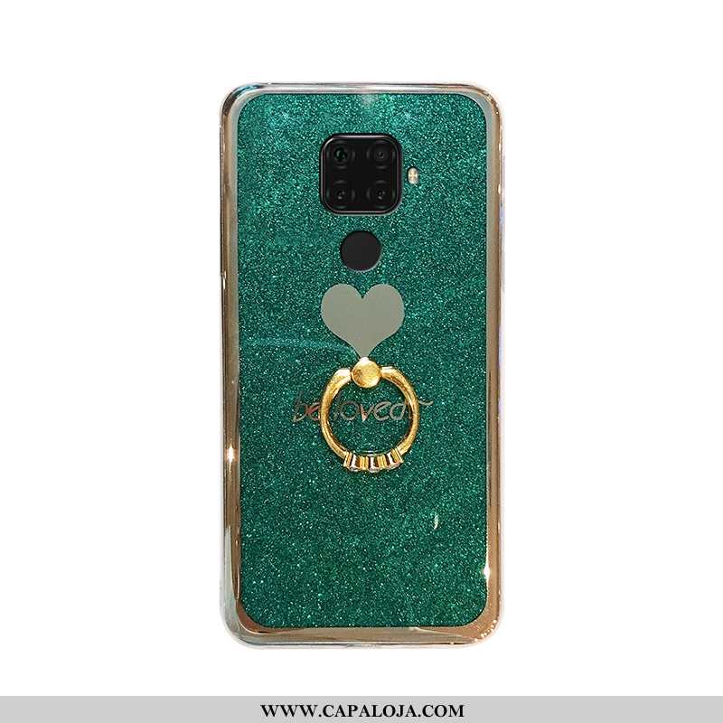 Capa Huawei Mate 30 Lite Soft Telemóvel Capas Simples Verde, Huawei Mate 30 Lite Personalizado Compr