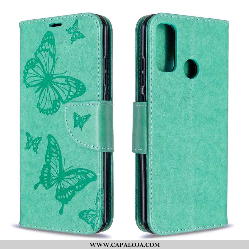 Capa Huawei P Smart 2020 Cordao Borboleta Protetoras Cover Rosa, Capas Huawei P Smart 2020 Couro Onl