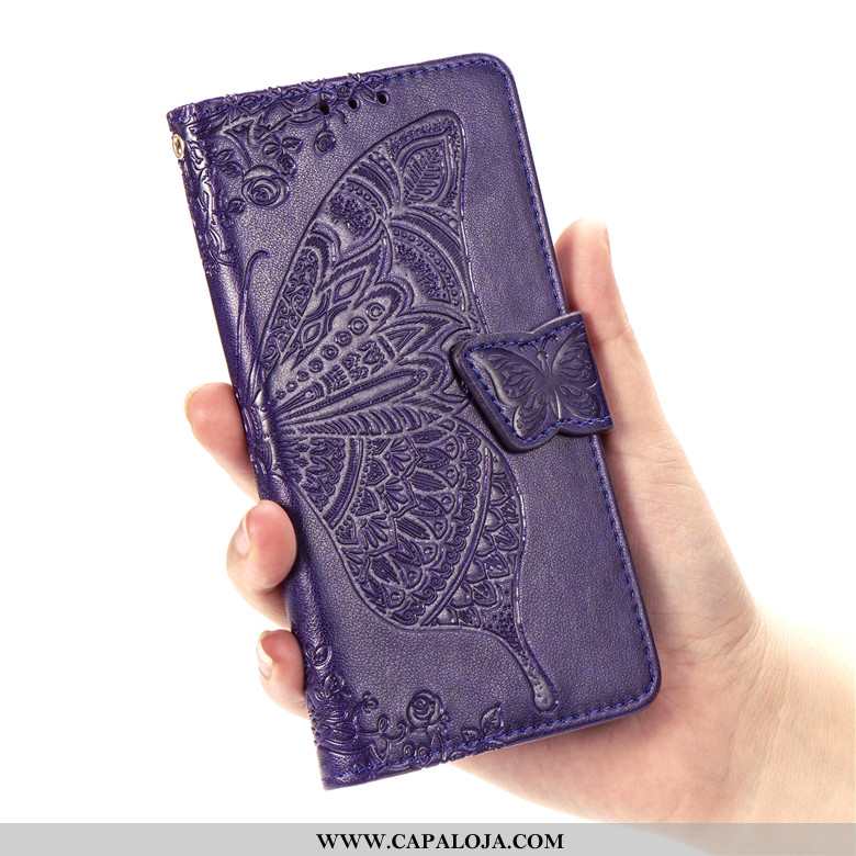 Capa Huawei P Smart+ 2020 Couro Roxa 2020 Cover Roxo, Capas Huawei P Smart+ 2020 Protetoras Barato