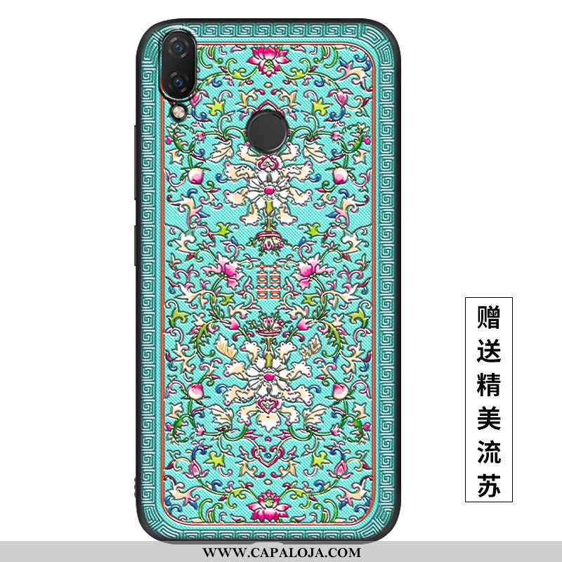 Capa Huawei P Smart+ Criativas Azul Completa Antiqueda, Capas Huawei P Smart+ Slim Comprar