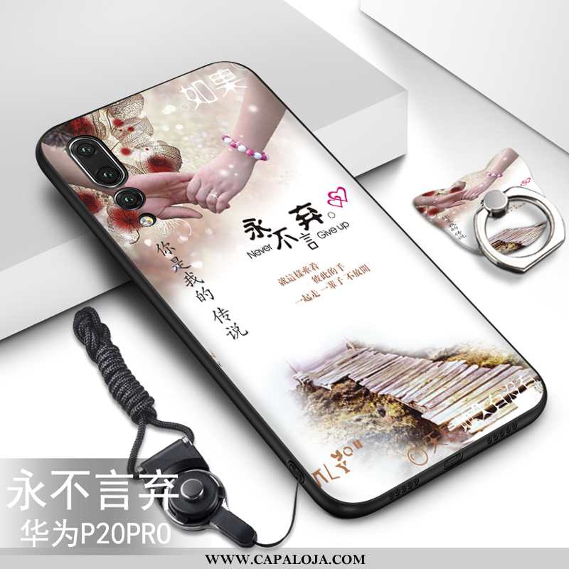 Capa Huawei P20 Pro Desenho Animado Criativas Masculino Soft Preto, Capas Huawei P20 Pro Fofas Barat