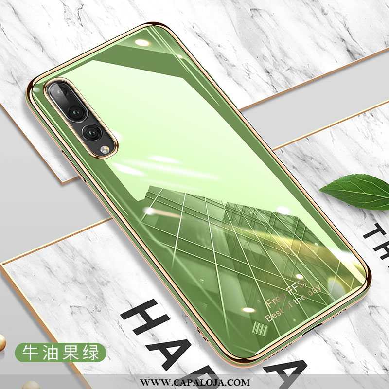 Capa Huawei P20 Pro Protetoras Cases Bonitos Telemóvel Verde, Capas Huawei P20 Pro Silicone Baratas
