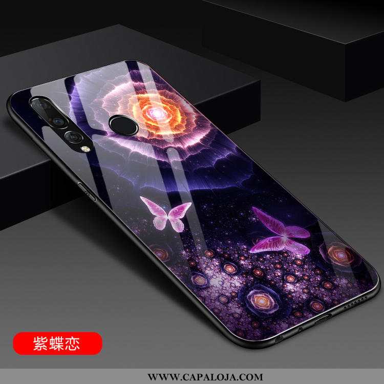 Capa Huawei P30 Lite Silicone Masculino Primavera Vermelha Rosa, Capas Huawei P30 Lite Vidro Baratas