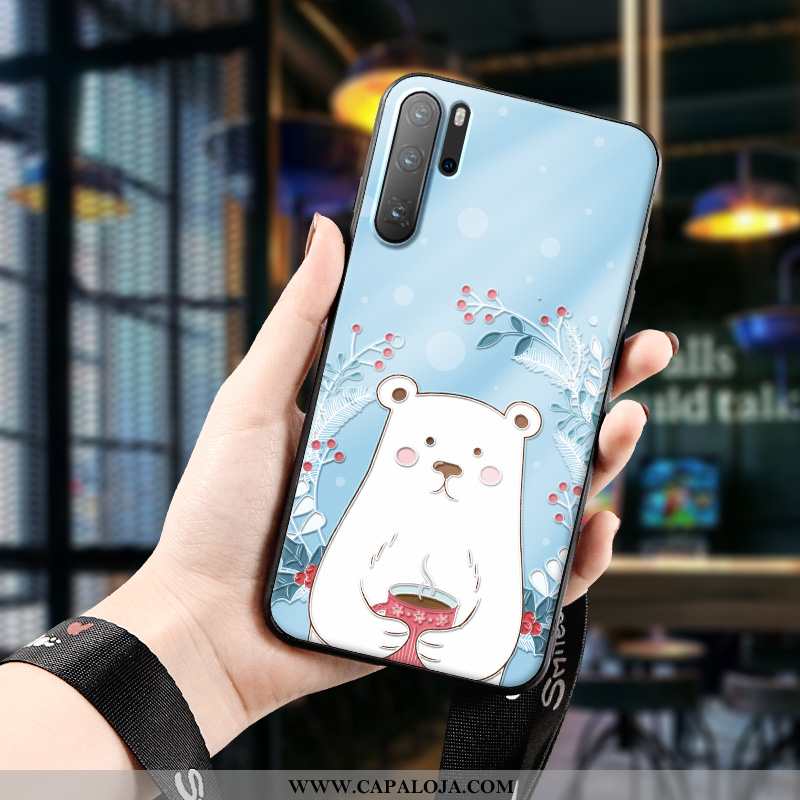 Capa Huawei P30 Pro Protetoras Completa Personalizado Antiqueda Verde, Capas Huawei P30 Pro Silicone