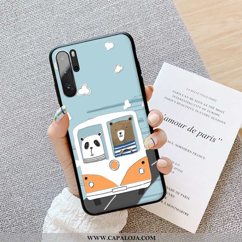 Capa Huawei P30 Pro Protetoras Completa Personalizado Antiqueda Verde, Capas Huawei P30 Pro Silicone