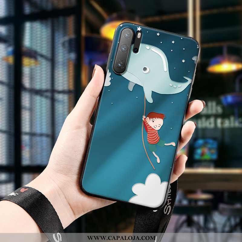 Capa Huawei P30 Pro Protetoras Completa Personalizado Antiqueda Verde, Capas Huawei P30 Pro Silicone