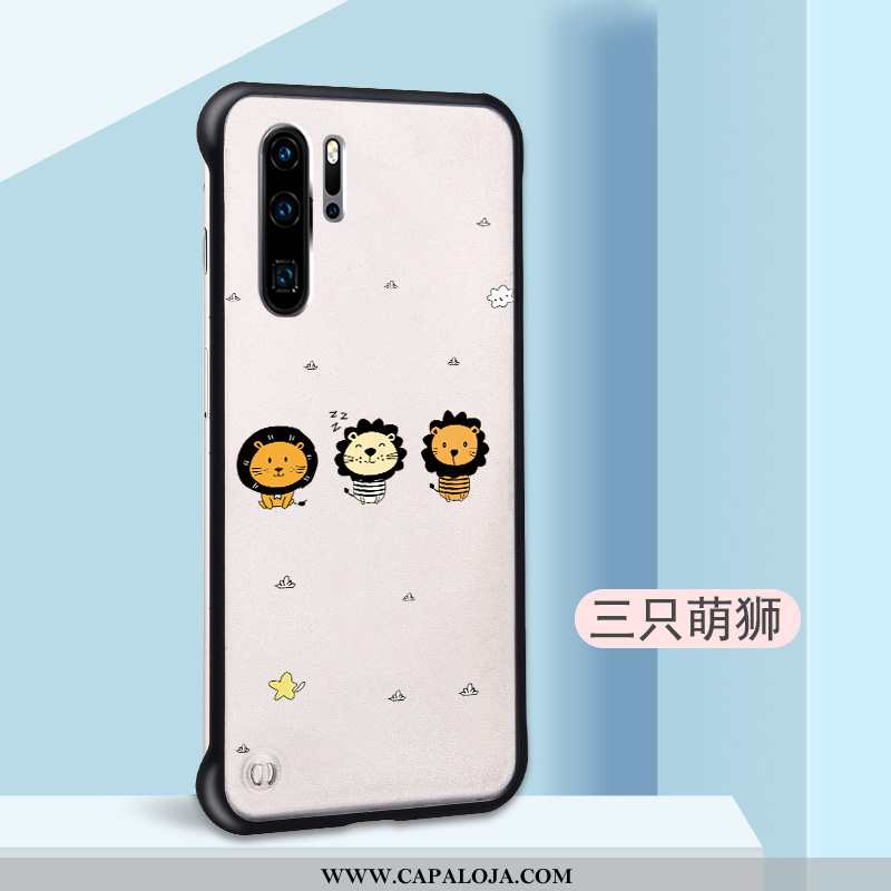 Capa Huawei P30 Pro Slim Desenho Animado Sem Telemóvel Bege, Capas Huawei P30 Pro Tendencia Baratas