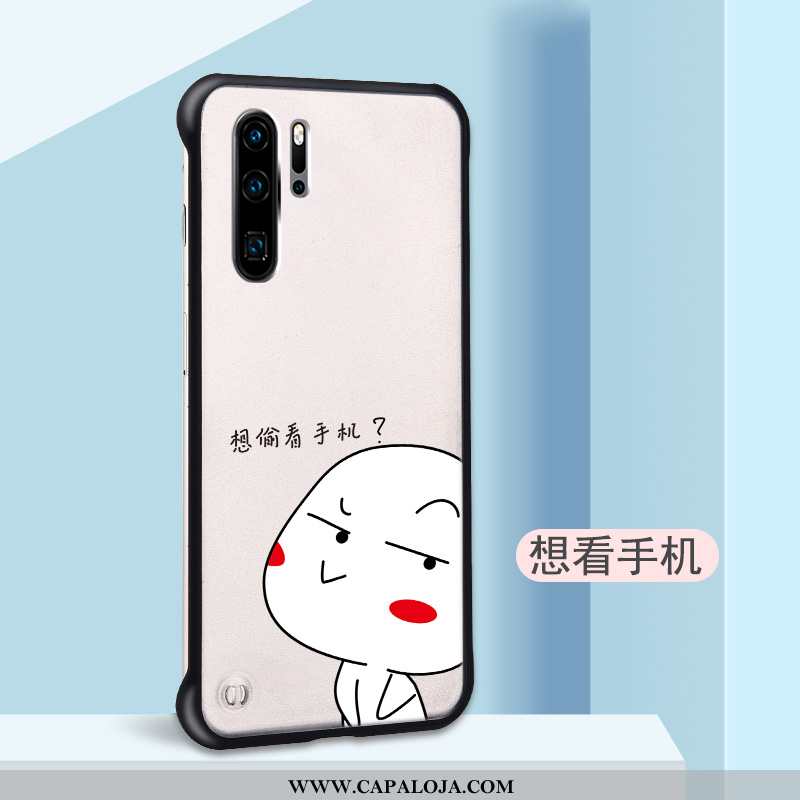 Capa Huawei P30 Pro Slim Desenho Animado Sem Telemóvel Bege, Capas Huawei P30 Pro Tendencia Baratas