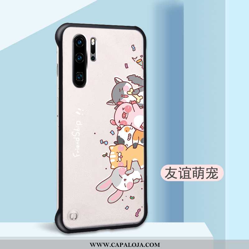 Capa Huawei P30 Pro Slim Desenho Animado Sem Telemóvel Bege, Capas Huawei P30 Pro Tendencia Baratas