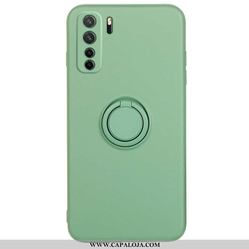 Capa Huawei P40 Lite 5g Protetoras Cases Soft Antiqueda Verde, Capas Huawei P40 Lite 5g Silicone Bar