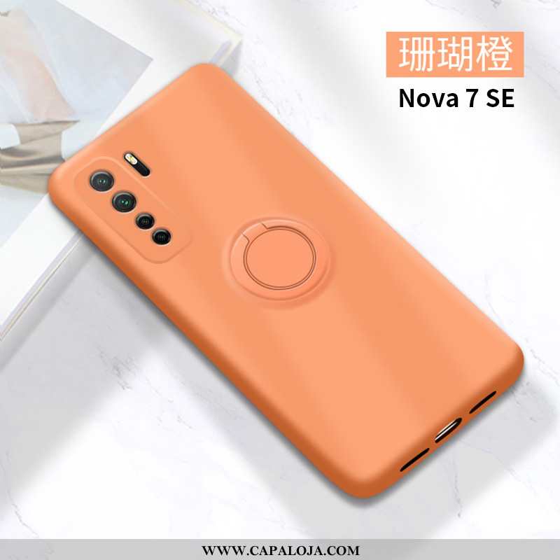 Capa Huawei P40 Lite 5g Protetoras Cases Soft Antiqueda Verde, Capas Huawei P40 Lite 5g Silicone Bar