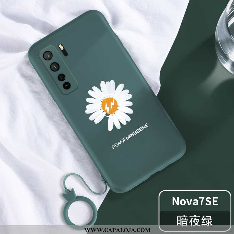 Capa Huawei P40 Lite 5g Silicone Masculino Malha Soft Verde, Capas Huawei P40 Lite 5g Personalizada 