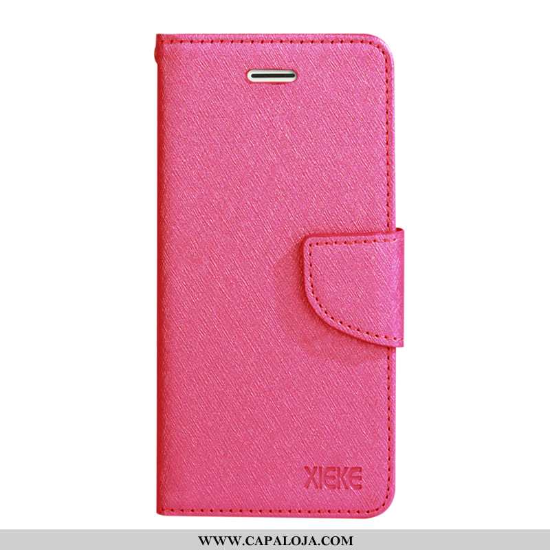 Capa Huawei P40 Lite Cordao Primavera Moda Cover Vermelho, Capas Huawei P40 Lite Couro Genuíno Barat