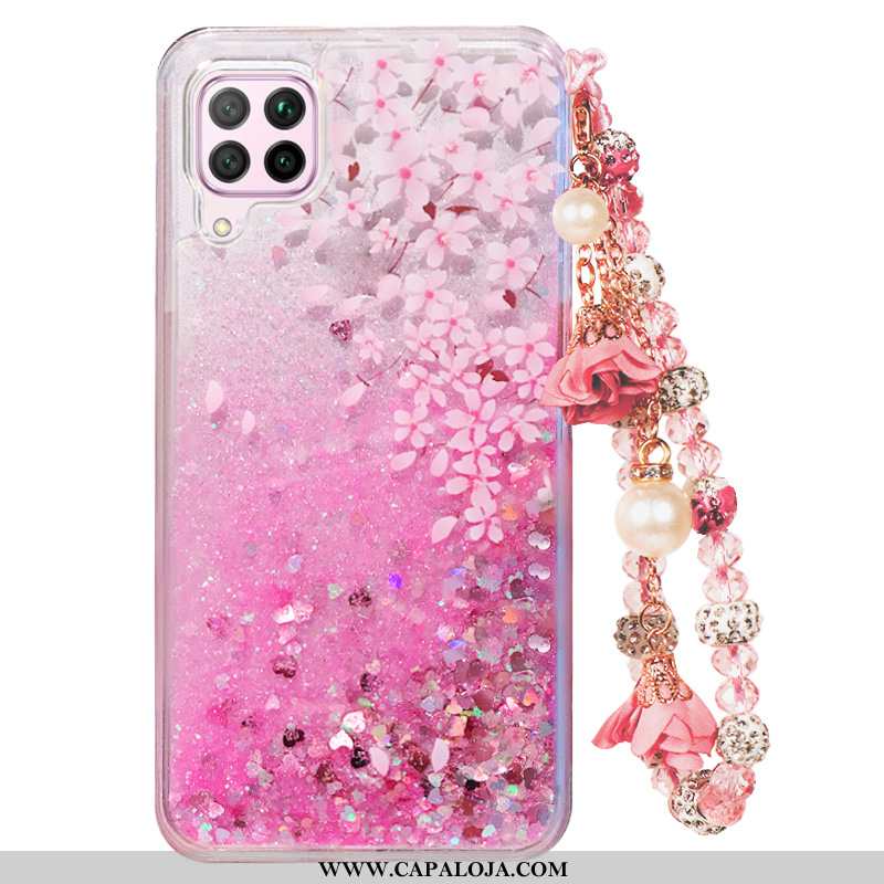 Capa Huawei P40 Lite Soft Completa Telemóvel Antiqueda Rosa, Capas Huawei P40 Lite Promoção