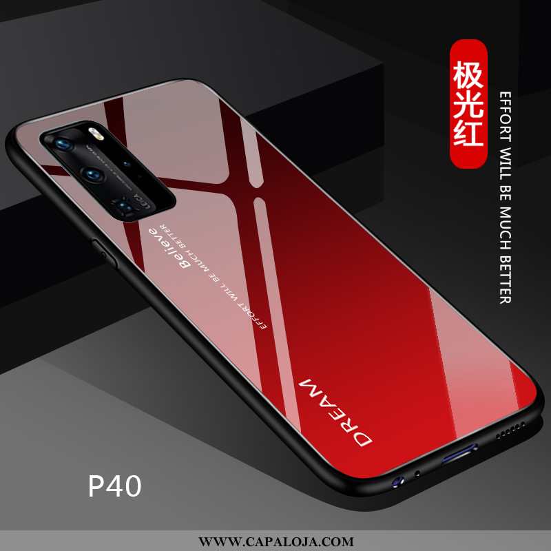 Capa Huawei P40 Super Soft Vidro Masculino Preto, Capas Huawei P40 Protetoras Online