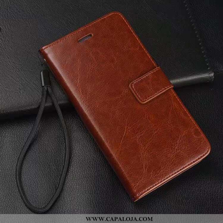 Capa Huawei Y5 2020 Couro Capas Fivela Business Vermelho, Huawei Y5 2020 Couro Genuíno Comprar