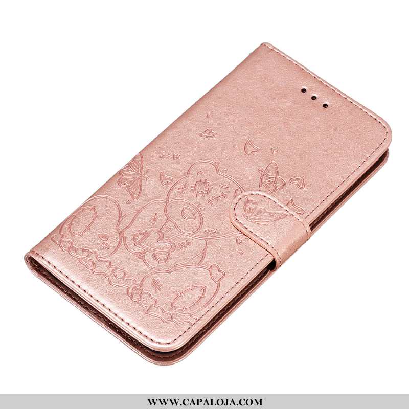 Capa Huawei Y6 2020 Couro Protetoras Kpop Feminino Rosa, Capas Huawei Y6 2020 Tendencia Promoção