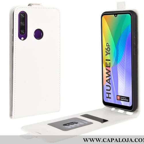 Capa Huawei Y6p Carteira Capas Telemóvel Vermelha Vermelho, Huawei Y6p Couro Barato
