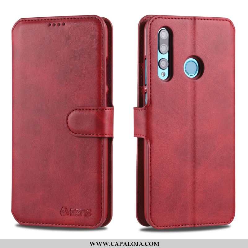 Capa Huawei Y6p Silicone Protetoras Couro Marrom Castanho, Capas Huawei Y6p Carteira Baratas