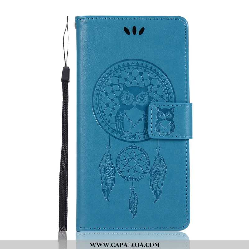 Capa Lg G6 Couro Suporte Cases Telemóvel Azul, Capas Lg G6 Protetoras Baratos