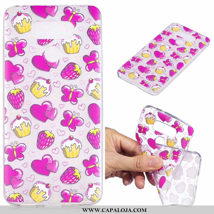 Capa Lg G6 Silicone Tendencia Feminino Telemóvel Verde, Capas Lg G6 Desenho Animado Barato