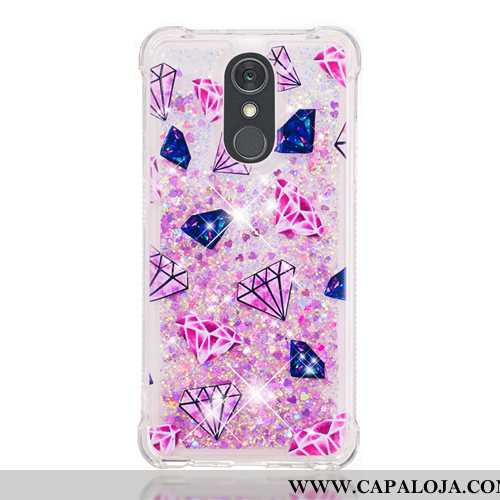 Capa Lg Q Stylus Soft Pu Roxa Telemóvel Roxo, Capas Lg Q Stylus Desenho Animado Venda