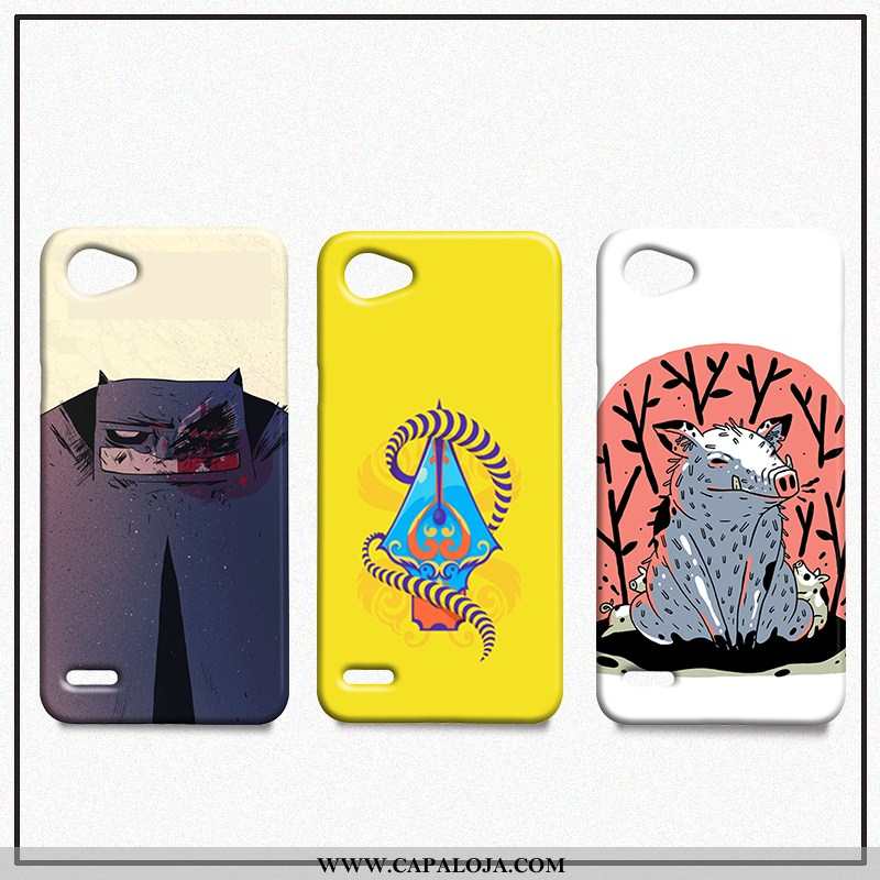 Capa Lg Q6 Personalizada Cases Telemóvel Mini Amarelo, Capas Lg Q6 Criativas Barato