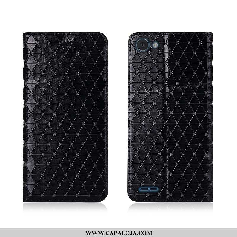 Capa Lg Q6 Soft Xadrez Telemóvel Cases Castanho, Capas Lg Q6 Protetoras Barato