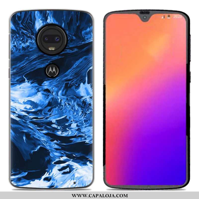 Capa Moto G7 Desenho Animado Nova Capas Personalizado Rosa, Moto G7 Soft Barato