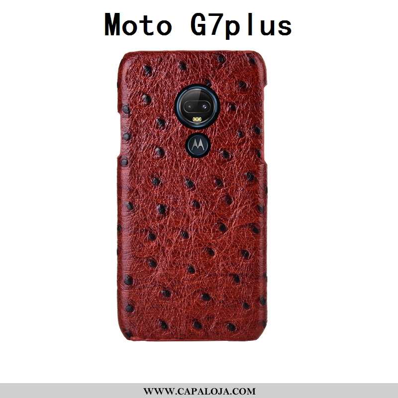 Capa Moto G7 Plus Luxo Cases Capas Telemóvel Preto, Moto G7 Plus Personalizado Baratos