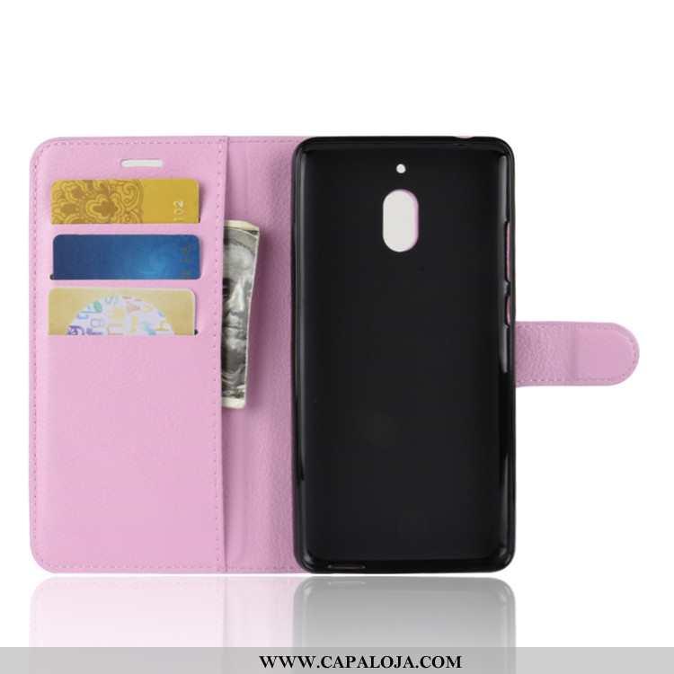 Capa Nokia 2.1 Couro Feminino Antiqueda Preto, Capas Nokia 2.1 Protetoras Online