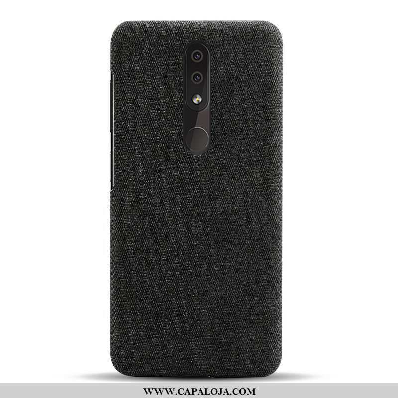 Capa Nokia 4.2 Slim Frente Telemóvel Cases Cinza, Capas Nokia 4.2 Protetoras Promoção