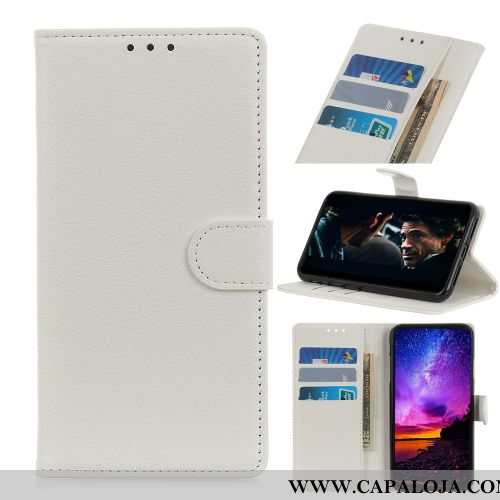 Capa Nokia 5.1 Couro Telemóvel Capas Completa Branco, Nokia 5.1 Protetoras Barato