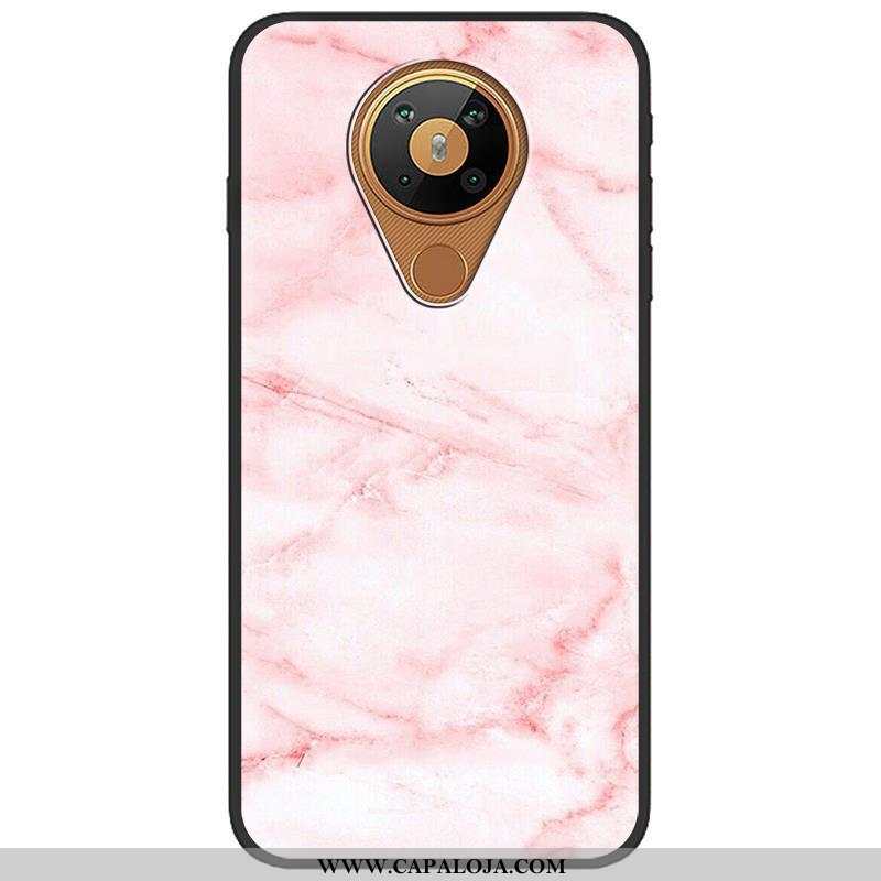 Capa Nokia 5.3 Desenho Animado Fosco Soft Cases Preto, Capas Nokia 5.3 Bonitos Promoção