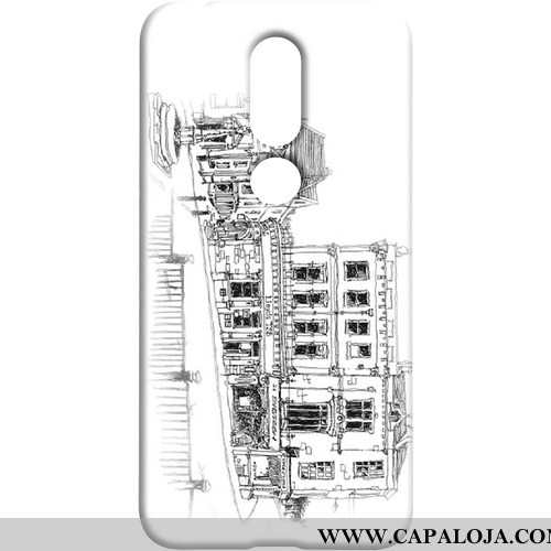Capa Nokia 7.1 Protetoras Resistente Branco Telemóvel, Capas Nokia 7.1 Cases Online