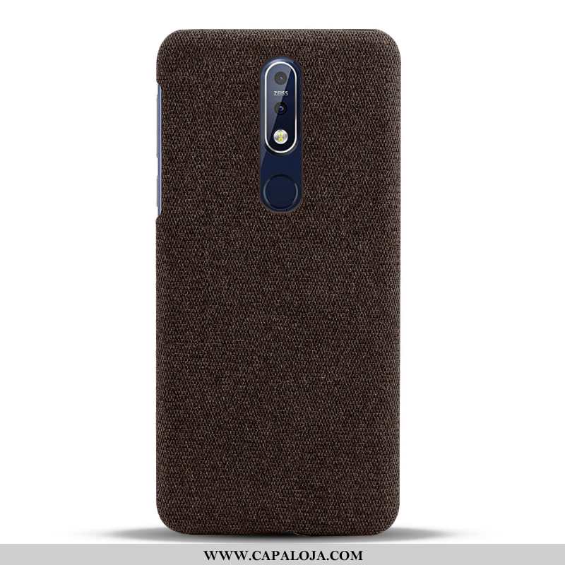 Capa Nokia 7.1 Slim Antiqueda Telemóvel Cases Preto, Capas Nokia 7.1 Protetoras Venda