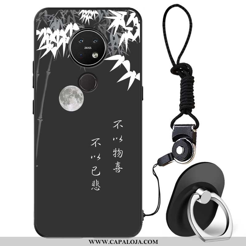 Capa Nokia 7.2 Criativas Protetoras Preto Capas, Nokia 7.2 Soft Barato