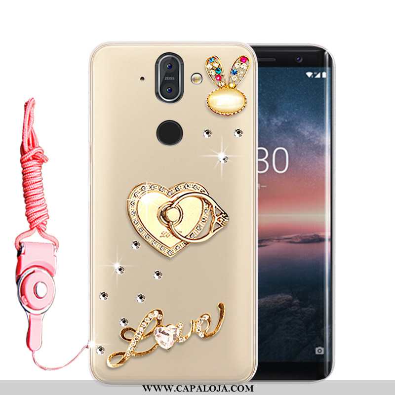 Capa Nokia 8 Sirocco Soft High Antiqueda Capas Dourado, Nokia 8 Sirocco Protetoras Online