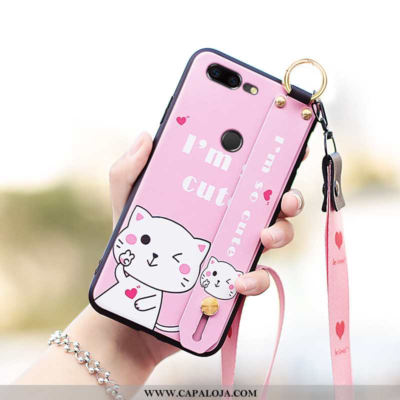 Capa Oneplus 5t Tendencia Desenho Animado Silicone Roxa Roxo, Capas Oneplus 5t Soft Baratas