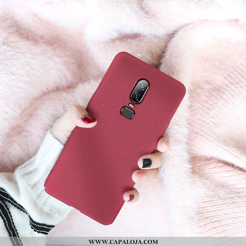 Capa Oneplus 6 Personalizada Protetoras Cases Antiqueda Vermelho, Capas Oneplus 6 Criativas Baratos