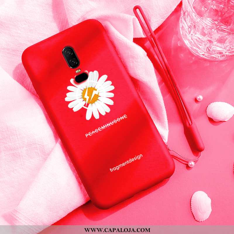 Capa Oneplus 6 Super Azul Vermelha Antiqueda, Capas Oneplus 6 Protetoras Promoção
