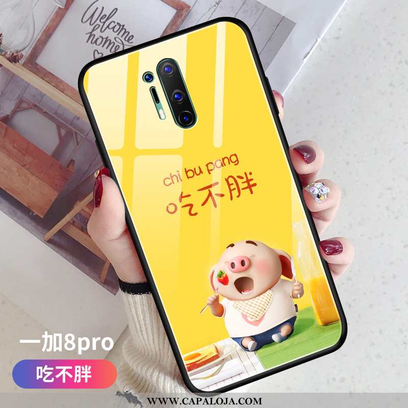 Capa Oneplus 8 Pro Tendencia Feminino Completa Amarela Amarelo, Capas Oneplus 8 Pro Soft Baratos